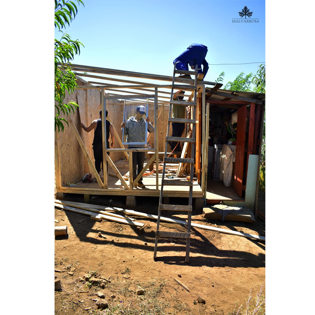 Construcción de Media Agua